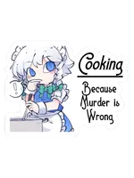 Sakuya Cooking Sticker.webp