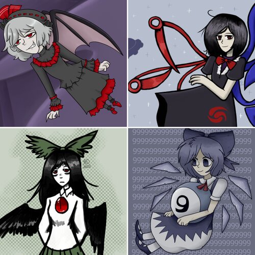 Touhou Quick Drawings/Signatures