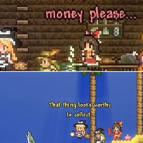 Terraria "Touhou Little Friend" Screenshots