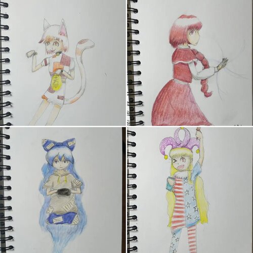Everyday Touhou art