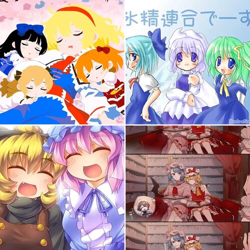 Touhou Character Cuteness