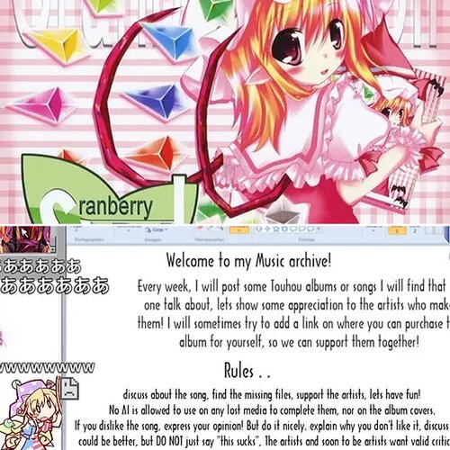 Underrated Touhou songs ~ Flan's Touhou Song collection
