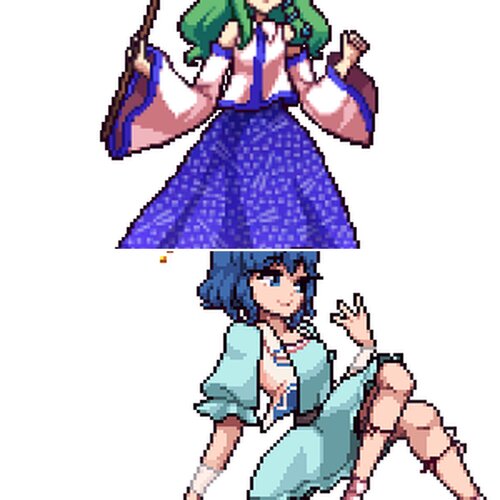 AoCF Unofficial Sprites | Moriya Shrine | Source for all things Touhou