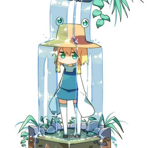 Little Frog's usefull hat.