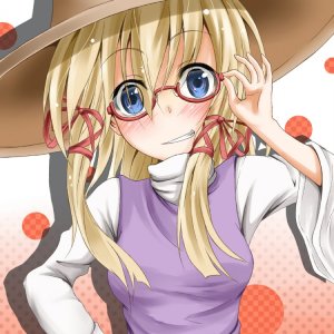 Little Frog Posing with Glasses