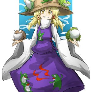 Little Frog balances kin.