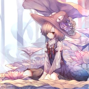 Little Frog Among the Pale Flora.