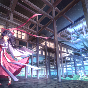 Reimu Hakurei - Wind