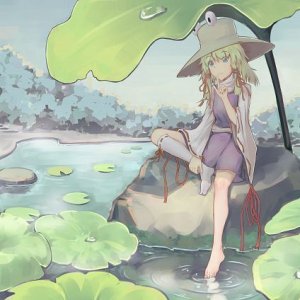 Little Frog tests the waters