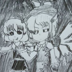 Mystia, The Great Night Sparrow (And Rumia)