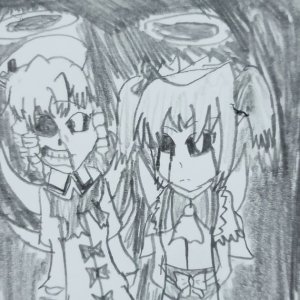 Zombie Sunny and Luna