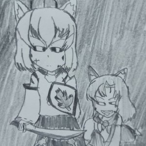 White Wolf Tengu Champion, Momiji Inubashiri (Plus Kagerou)
