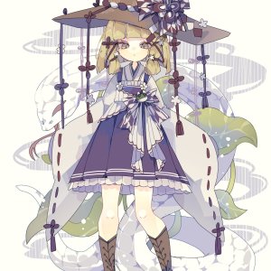 __moriya_suwako_and_mishaguji_touhou_drawn_by_nikorashi_ka__db7cda4d903de9573d7c99d7b7384de3.jpg