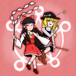 Reimu & Marisa