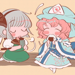 Cute Yuyuko.