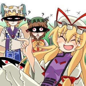 yakumo_yukari_yakumo_ran_and_chen_touhou_drawn_by_na_ka_che__9e47df8a623846a9b106025eea6cd5a0.jpg