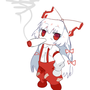mokou smoking a blunt.png