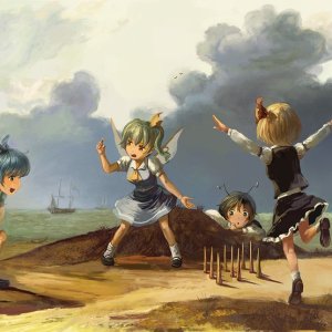 cirno_rumia_mystia_lorelei_daiyousei_and_wriggle_nightbug_touhou_drawn_by_amibazh__sample-6fdc9eb644d80ce6d0d28720c34a8d79.jpg