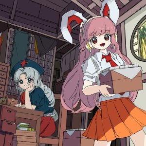 reisen_udongein_inaba_and_yagokoro_eirin_touhou_drawn_by_neruzou__sample-c08345d3bc84058f255801e7ee12ecd2.jpg