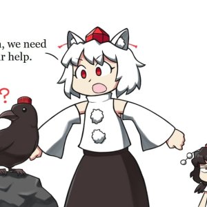 shameimaru_aya_and_inubashiri_momiji_touhou_drawn_by_edgycat__sample-c74b2771cf7c02a25d12087837663adb.jpg