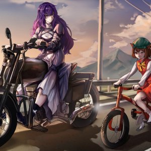 __chen_and_hijiri_byakuren_touhou_drawn_by_sirkku_renegaderevan__99e166014748f17c71b86ed46cd6e6cd.jpg
