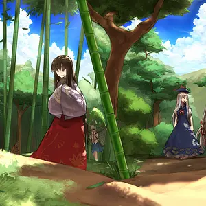 __fujiwara_no_mokou_reisen_udongein_inaba_kamishirasawa_keine_houraisan_kaguya_and_yagokoro_ei...png