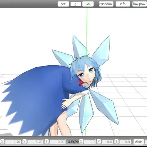 haha cirno funny baka 9 guys do you get it funny (potential strobe warning)