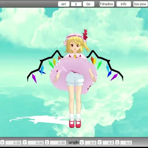 Flandre Scarlet Let me in the Bathroom (MMD Anim)