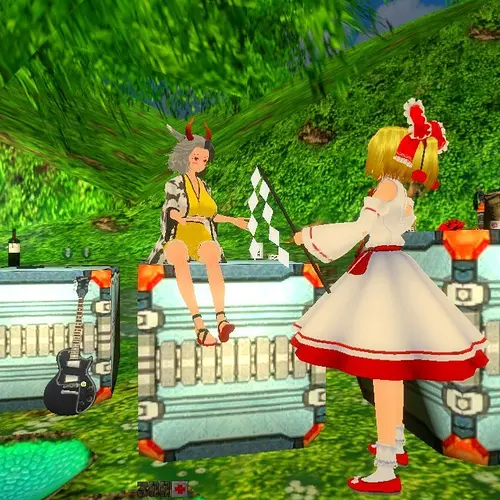 A Pair of Gossiping Women
