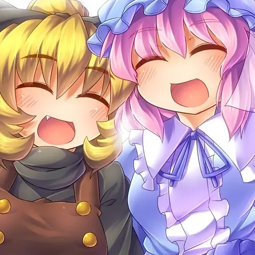 Yamame and Yuyuko by Fun Bo